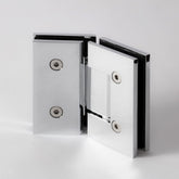 FORGE SHOWER HINGE GLASS TO GLASS 135 Degrees 10mm glass - Chrome